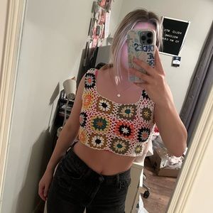 Boutique Sweater Tank Top